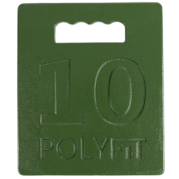 Polyfit Rucking Weight Plate - 10 x 12 in Cast Iron Plate