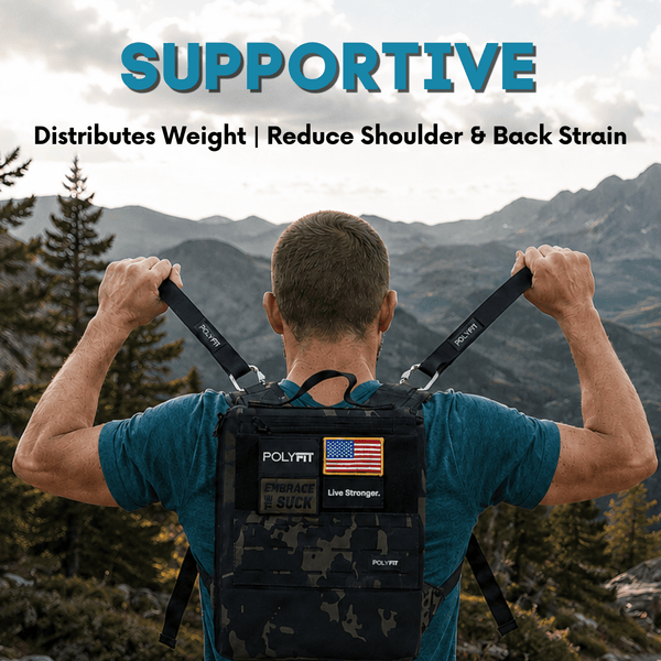 Polyfit Rucking Straps for Backpacks